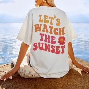 Let’s Watch the Sunset Graphic Tee